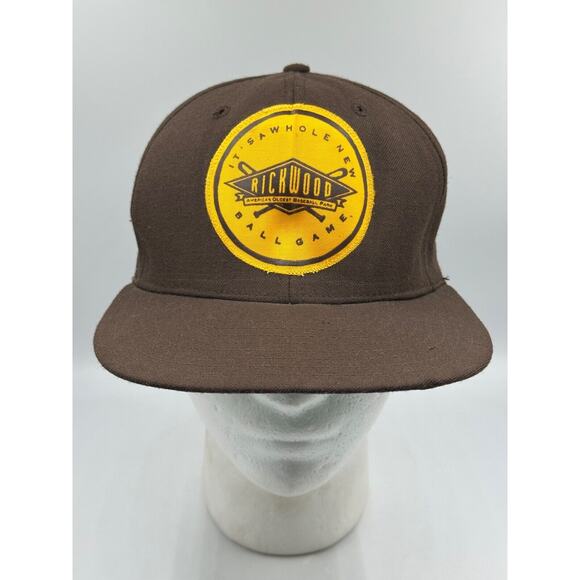 Vtg Rickwood Field New Era Pro Model Made in USA Patch SnapBack 70s 80s - Picture 2 of 10